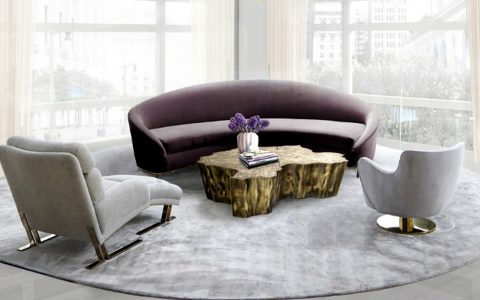 Center Tables Trends For Your Living Room | Covet House has always been at the forefront when it comes to interior design trends. #centertables #moderncentertables