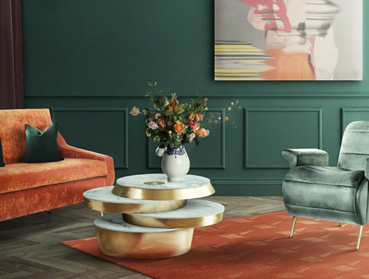 Be Astonished By This Rotating Cocktail Table | We're always searching for the ultimate selection of top pieces to show you. #cocktailtable #centertable #coffeetable #interiordesign #homedecor