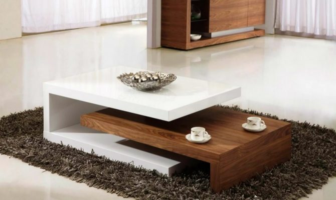 7 Modern Wooden Center Tables That Bring Plenty of Storage