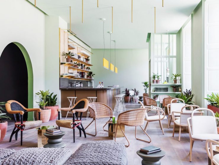 Top 10 Best Hotels of 2017: A Dezeen Selection | Thinking about next years vacation? We show you some awesome locations. #tophotels #hoteldesign #besthotels #luxuryhotels #traveldestinations #centertables