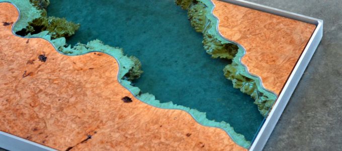 Greg Klassen The Creator of Handmade Pieces And Works of Art | Incredible coffee table designs created by this unique vanguardist mind. Unique furniture piece for any home interior. #interiordesign #homeinteriors #centertables #coffeetables