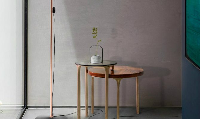 Luray By Brabbu: A Modern Side Table For A Contemporary Decor