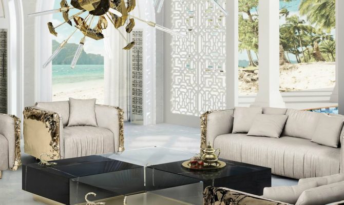 Top Luxury Black And White Center Tables