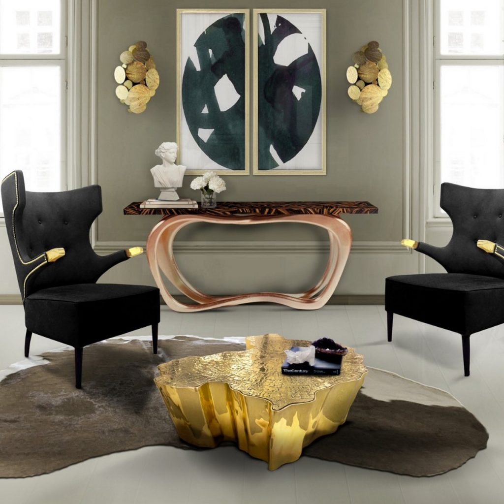 Golden Center Tables That Will Make Your Living Room Shine – Center Tables