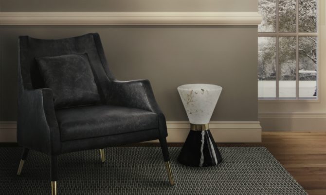 Top Black and White Side Tables